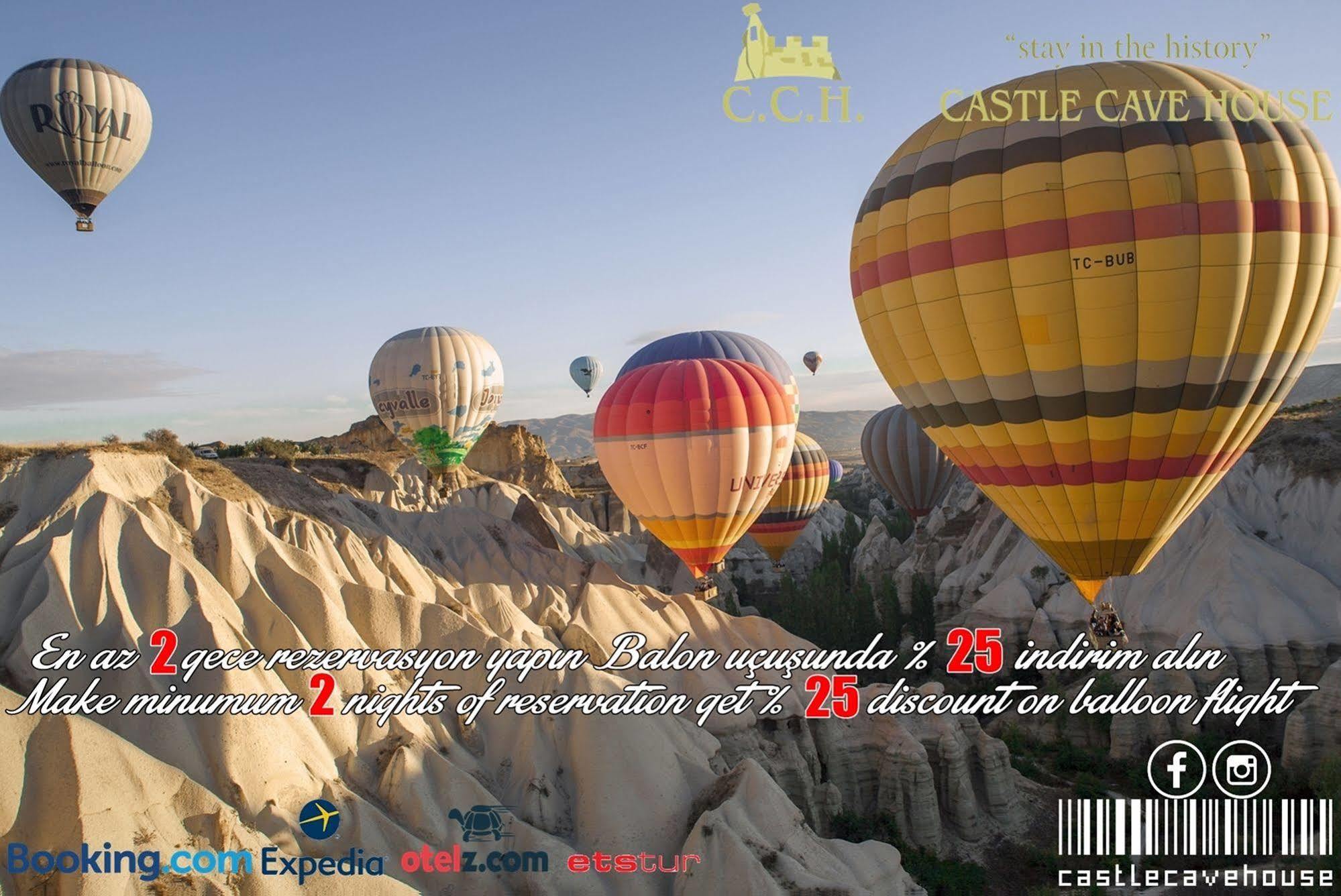Castle Cave Hotel Goreme Exterior foto